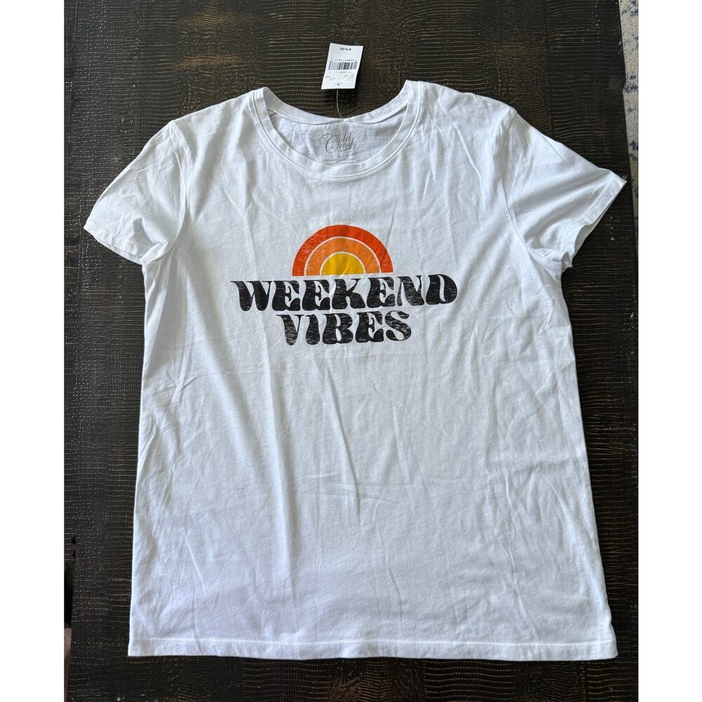 NWT Gold Rush Sz L Weekend Vibes T-Shirt | NWT